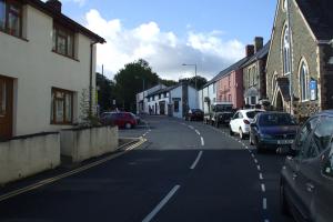 Main Road running thorugh Gilwern
