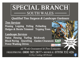 Special Branch serving Aberdare - Garden Services