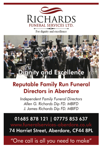 Richards Funeral Services Ltd serving Aberdare - Funerals