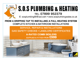 SOS Plumbing & Heating serving Aberdare - Plumbing & Heating
