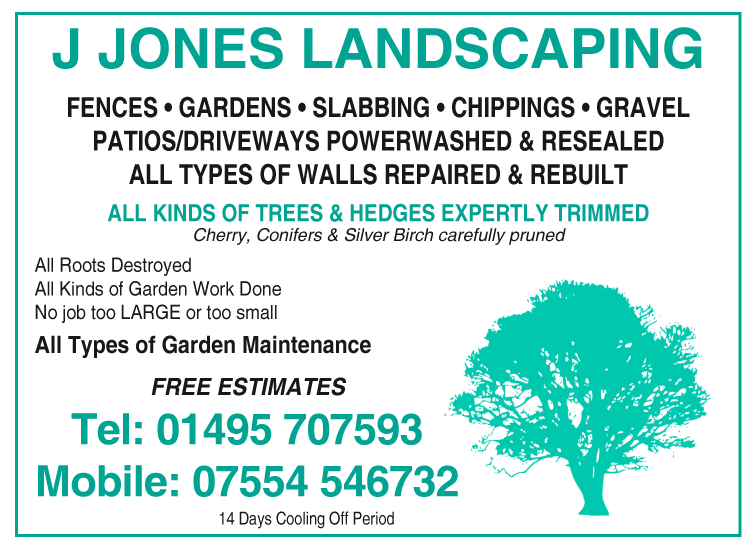 J. Jones Landscaping serving Abergavenny - Garden Services