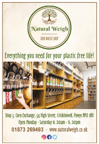 Natural Weigh Zero Waste Shop serving Abergavenny - Wholefood Shops