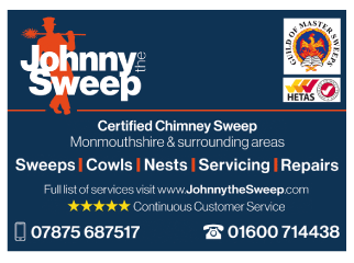 Johnny The Sweep serving Abergavenny - Chimney Sweeps