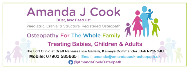 Amanda J Cook serving Abergavenny - Osteopathy