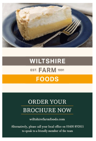 Wiltshire Farm Foods serving Abergavenny - Care Services