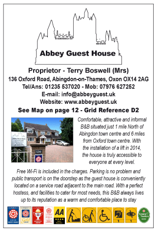 Abbey Guest House serving Abingdon - Bed & Breakfast