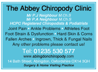 The Abbey Chiropody Clinic serving Abingdon - Podiatry