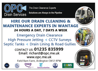 OPC Drain Services serving Abingdon - Drain Clearance