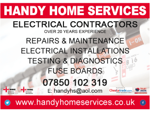 Handy Home Services serving Beccles and Bungay - Electricians