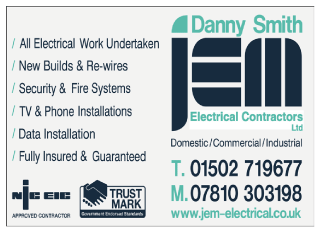 JEM Electrical Contractors Ltd serving Beccles and Bungay - Electricians