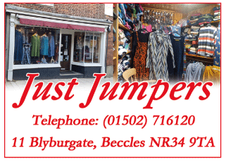 Just Jumpers serving Beccles and Bungay - Ladieswear