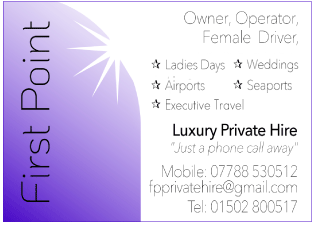 First Point serving Beccles and Bungay - Airport Transfers