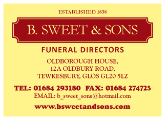 B. Sweet & Sons serving Bishops Cleeve - Funeral Directors