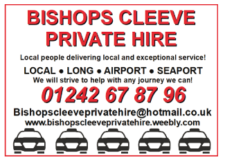 Bishop’s Cleeve Private Hire Taxi serving Bishops Cleeve - Taxis & Private Hire
