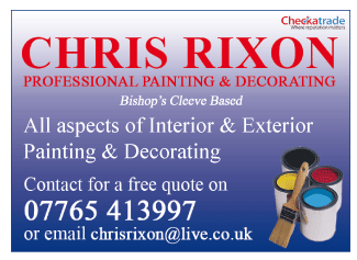 Chris Rixon Painting & Decorating serving Bishops Cleeve - Painters & Decorators