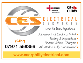 Caerphilly Electrical Services serving Blackwood - Electricians