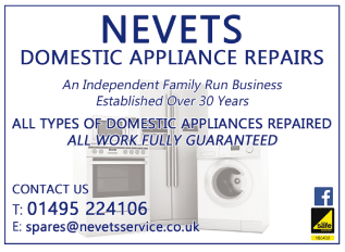 Nevets Domestic Appliance Repairs serving Blackwood - Landlord Certificates