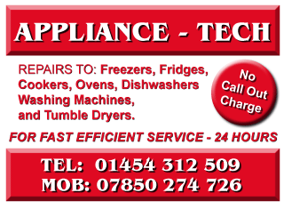 Appliance-Tech serving Bradley Stoke - Domestic Appliances