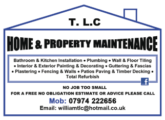 TLC Home & Property Maintenance serving Bradley Stoke - Painters & Decorators