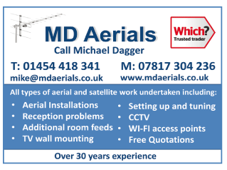 M.D. Aerials serving Bradley Stoke - Aerials