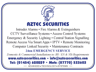 Aztec Securities (Nationwide) serving Bradley Stoke - Security