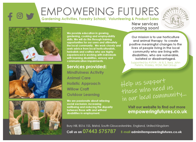 Empowering Futures serving Bradley Stoke - Disability Support