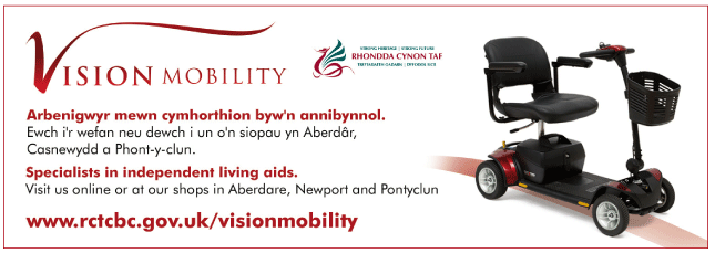 Vision Mobility serving Bridgend - Mobility Supplies & Equipment