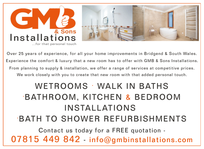 GMB & Sons Installations serving Bridgend - Bathrooms
