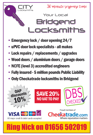 Your Local Bridgend Locksmiths serving Bridgend - Locksmiths