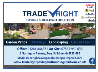 Trade Right Paving & Building Solutions serving Bury St Edmunds - Landscape Gardeners