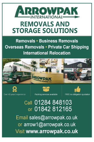 Arrowpak Removals & Storage Ltd serving Bury St Edmunds - Removals & Storage