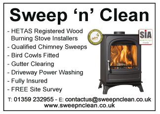 Sweep ’n’ Clean serving Bury St Edmunds - Woodburning Stoves