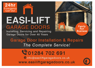 Easi-Lift Garage Doors serving Bury St Edmunds - Garage Doors