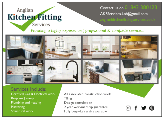 Anglian Kitchen Fitting Services Ltd serving Bury St Edmunds - Home Improvements