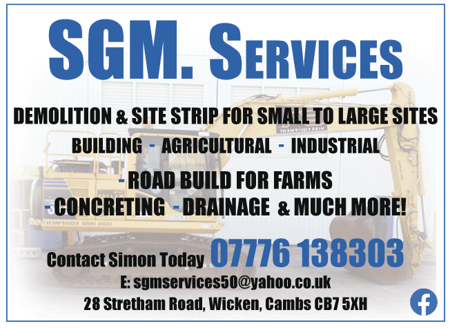 SGM Services serving Bury St Edmunds - Drainage Services