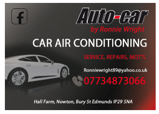 Auto-Car by Ronnie Wright serving Bury St Edmunds - Car Air Conditioning