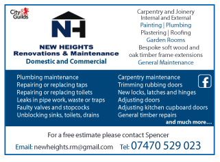 New Heights Renovations & Maintenance serving Bury St Edmunds - Property Maintenance