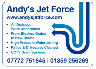 Andy’s Jet Force serving Bury St Edmunds - Drain Clearance