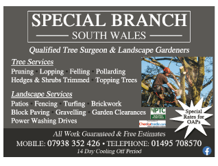 Special Branch serving Caerphilly - Building Services