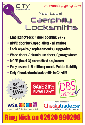Caerphilly Locksmiths Gwent Ltd serving Caerphilly - Locksmiths
