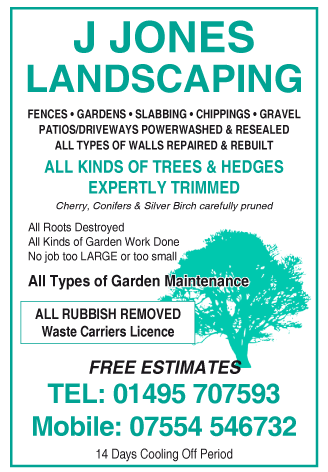 J. Jones Landscaping serving Chepstow and Caldicot - Garden Services