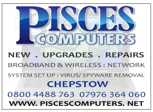 PiscesComputers.Net (Chepstow) serving Chepstow and Caldicot - Computer Services