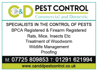 C. & D. Pest Control serving Chepstow and Caldicot - Pest Control