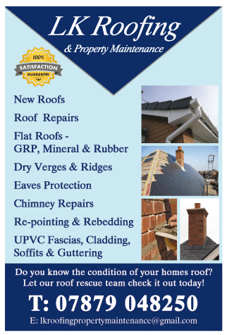 LK Roofing serving Chepstow and Caldicot - Property Maintenance