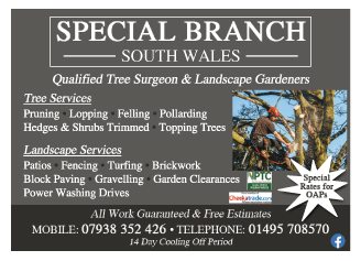 Special Branch serving Chepstow and Caldicot - Building Services