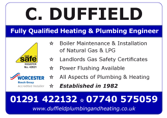 C. Duffield Plumbing & Heating serving Chepstow and Caldicot - Plumbing & Heating