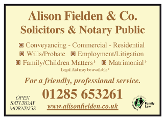 Alison Fielden & Co. serving Cirencester and Malmesbury - Conveyancing Services