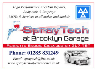 Spraytech At Brooklyn Garage serving Cirencester and Malmesbury - Car Body Repairs