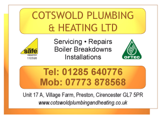 Cotswold Plumbing & Heating Ltd serving Cirencester and Malmesbury - Plumbing & Heating