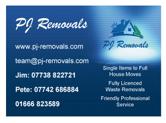 PJ Removals serving Cirencester and Malmesbury - Removals & Storage